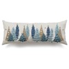 DFXSZ Christmas Pillow Covers 14x36 Inch Christmas Tree Decorative Throw