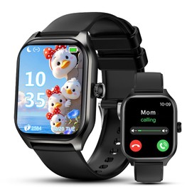 Kids Smart Watch Phone,Watch Sport Fitness with Call SOS Fitness Tracker Sleep Monitor Games Music Alarm Clock, Bluetooth Phone Watch for Boys Girls Gifts