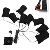 Brrnoo USB Vest Heating Pad, 8 in 1 Electric Heating