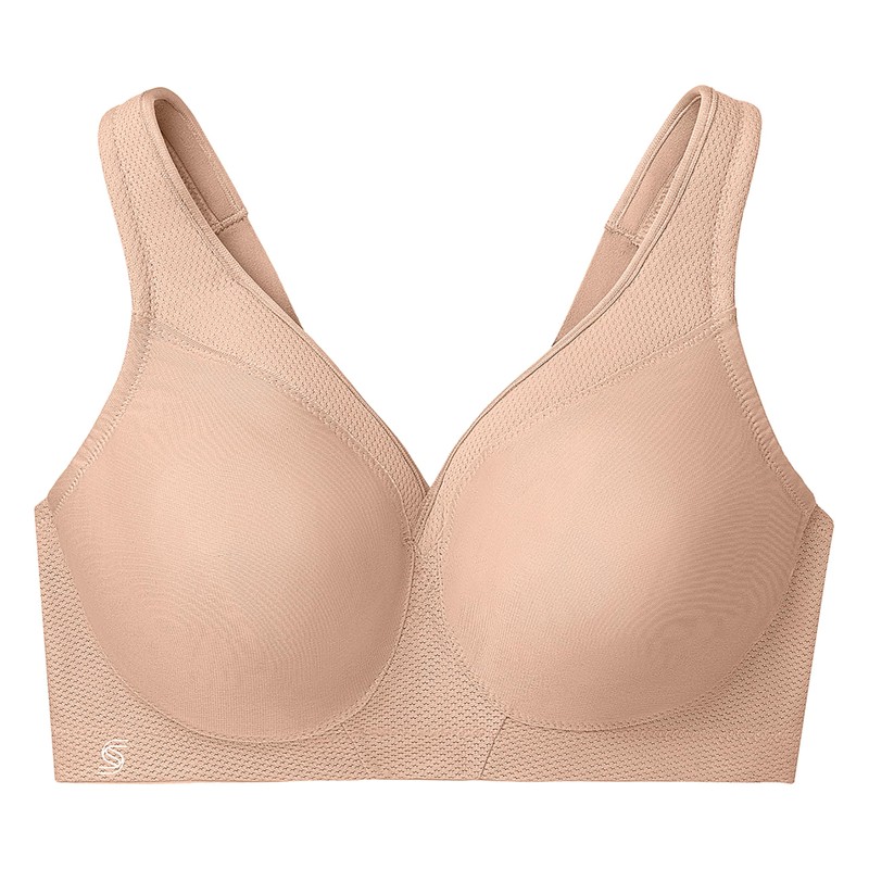 Glamorise Women's Sports Bra, skin
