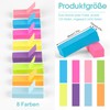 Pack of 2400 Sticky Notes, Sticky Notes, Small Pastel Sticky