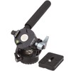 LEFTFOTO Dual Panoramic Tripod Liquid Head, Mini Pan Tilt Head,