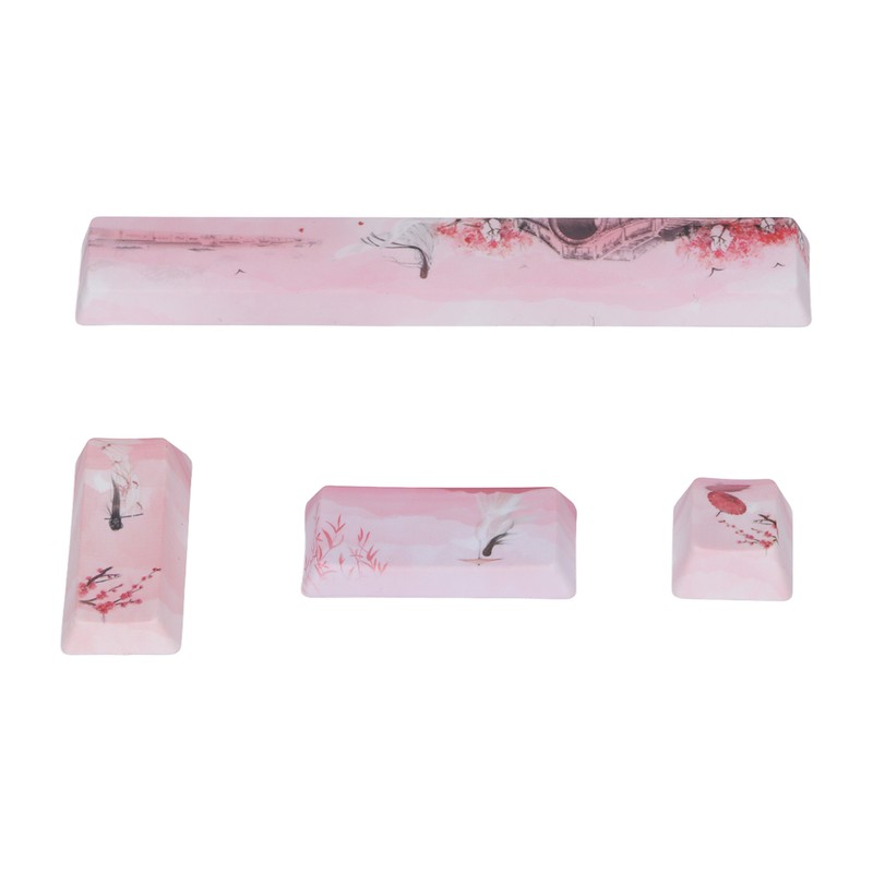 4Pcs Keycaps Space ESC Enter Numpad Enter High Durability Wear