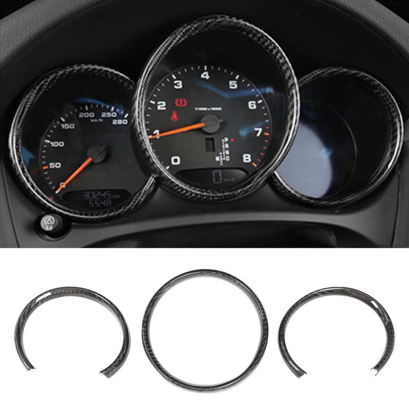 Dashboard Frame Decor Tachometer Protection Cover Trim Decoration Ring for