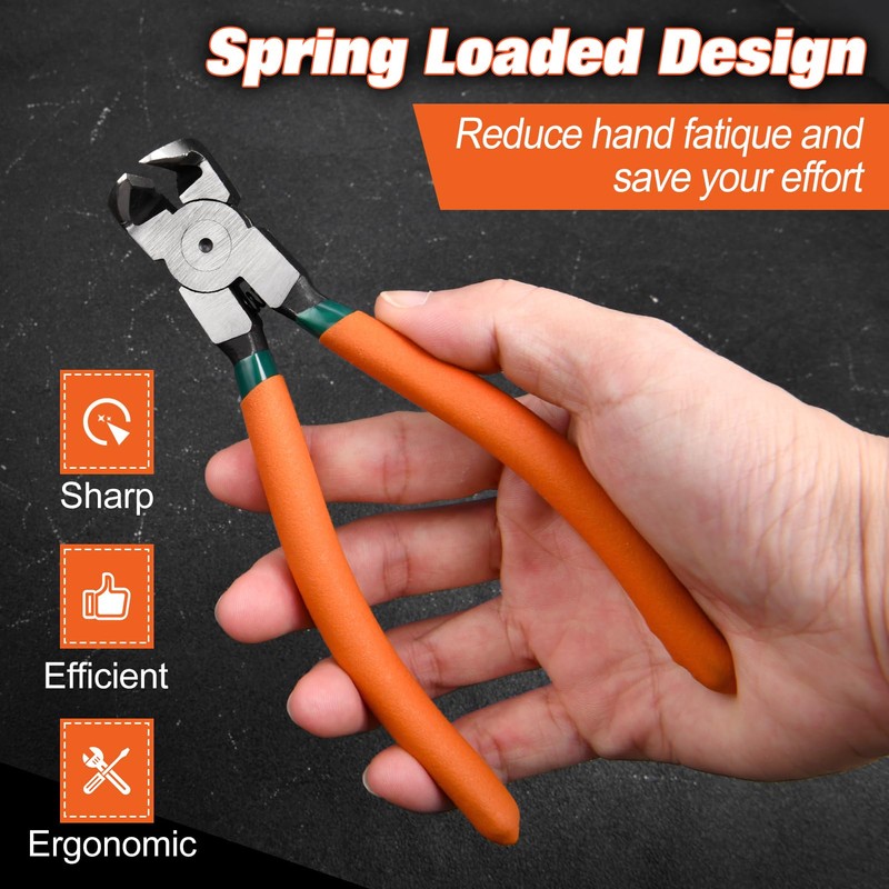 LEONTOOL Diagonal Pliers for Flush Cut Plastics, 45° & 90°