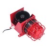 115db Sound Industrial Audible Visual Alarm with IP65 LED Strobe,