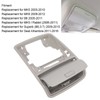 Grey Car Inner Sun Glasses Holder Case with Bracket Frame