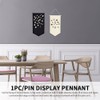 Nicoone 2PCS Pin Wall Display Badge Display Case,Hanging Brooch Pin