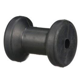 attwood 11210-1 Rodillo de Goma para Remolque de Barco, Negro, 4 Pulgadas