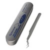 Precision Tweezers Aax-17,Anti-Static Stainless Steel Curved Pointy Tweezers,for Electronics, Soldering,