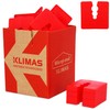 Klimas® Spacer Plastic 3 mm 50 Pieces Spacers Set Red