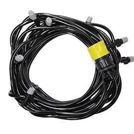 Axle Co., Ltd. AXL-290 Garden Mist Cooler, For Outdoor Use, No Electricity, Easy Connection, 10 Nozzles, Length 32.8 ft (10 m)