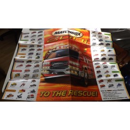 Matchbox 2001 Matchbox Factory Poster Series Cars