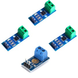 ACS712 Hall Effect Current Sensor Module 5A 20A 30A Range + Voltage Sensor Module DC0-25V Voltage Tester Terminal Sensor for Arduino