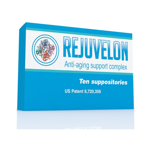 Remedy Link - Rejuvelon Anti-Aging Support Melatonin - 10 Suppositories - 1 Box