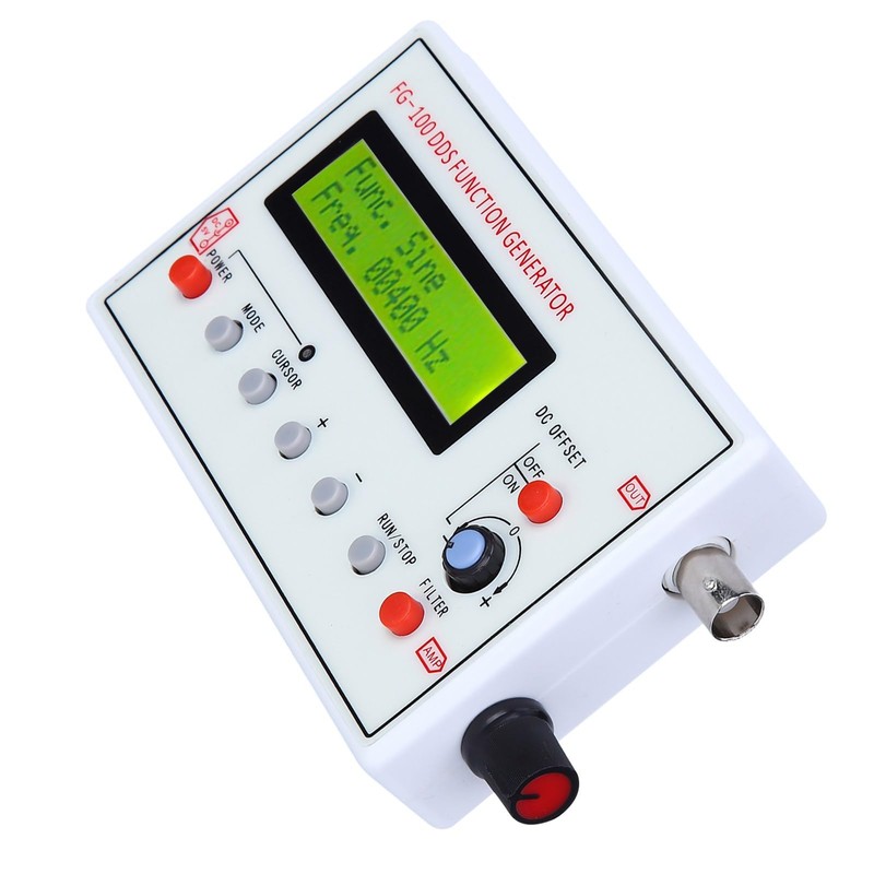 FLEXMAN FG 100 DDS Function Generator, Sine Frequency 1HZ~500Khz Counter