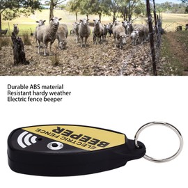 Electric Fence Tester Switch Button Electric Fence Beeper ABS Fence Voltage Tester Beep Sound Electric Fence Buzzer Electric Fence Fault Finder 0.4-0.5M Working Distance