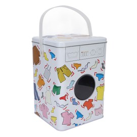 Laundry Detergent Powder Storage Box Simple Unique Cute Household Item Socks Container Organizer