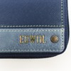Edwin Men's Bi-Fold Wallet, Synthetic Leather, Round Zip, Coin Storage,
