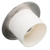 2 Inch Shower Head Adapter Wall Mounting Stainless Steel Water
