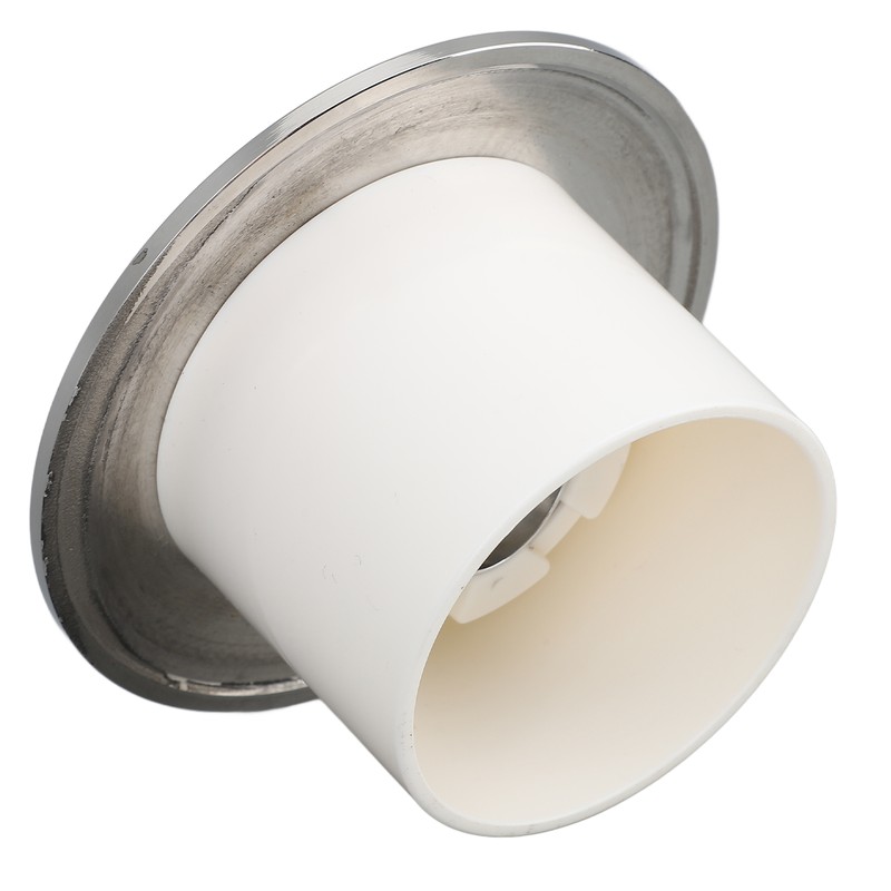 2 Inch Shower Head Adapter Wall Mounting Stainless Steel Water