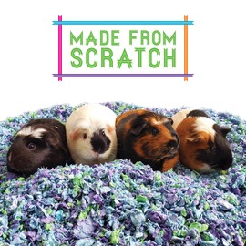 Carefresh Dust-Free Sea Glass Natural Paper Small Pet Bedding with Odor Control, 10L