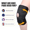 Knee Brace with Side Stabilizers, 1 PC Knee Compression Sleeve