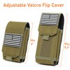 Tactical Molle EDC Phone Pouch Universal Dual Mobile Phone Holster