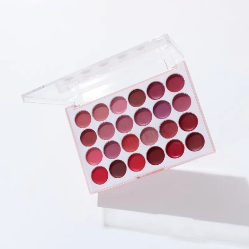Paleta Labiales Mate 24 Tonos Miss Rose M557- 7301-489m-24color