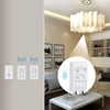 Wireless Light Switch and Receiver Kit, Ortis 300ft RF Range