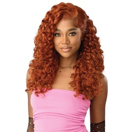 Outre Lace Front Wig -Perfect Hair Line 13X6 - True Frontal Peak Edge 707 (DARK BROWN 2)