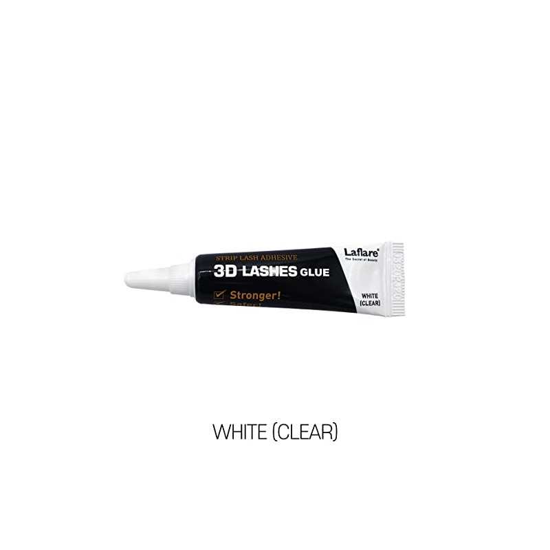 Laflare 3D Lashes Glue, Strip Lash Adhesive, Waterproof, Stronger Eyelash