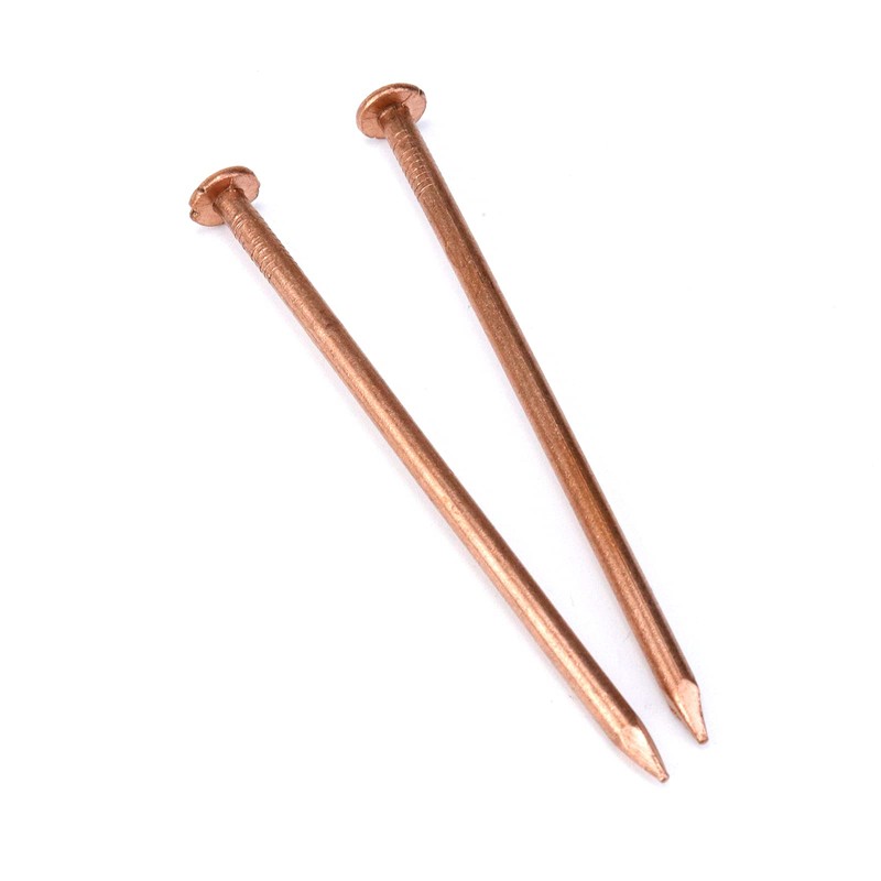MY MIRONEY 10 Pack 4 Inch Copper Nails Solid Copper