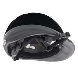 HKM Unisex - Adult Riding Helmet New Flock Black/Glitter, M = 53-57 cm