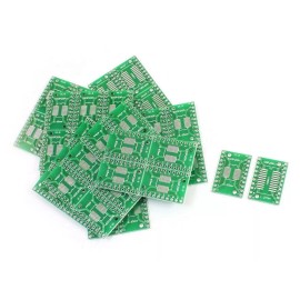 Unbranded/Generic 4 PCs SMD SOP20 SSOP20 TSSOP20 to DIP20 2 Sides Adapter PCB IC Converter Plate