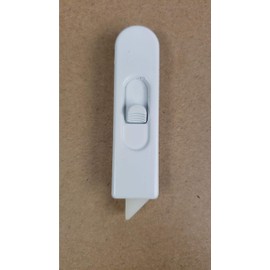 Truth Hardware 2-19/32" Mortised Tilt Latch (Right Hand, White)