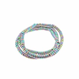 Unbranded Heishi Hematite Beads 4mm x 2mm-Electropla