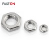 FASTON Hex Nuts M3 Low Shape Stainless Steel A2 V2A