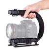 Handheld Camera Stabilizer Grip, Universal U Shaped Handle Works with