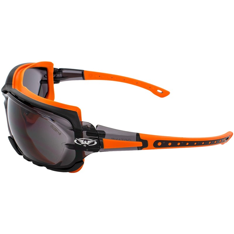 Global Vision Octane Padded Motorcycle Riding Safety Sunglasses 2 Pair