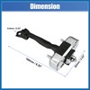 A ABSOPRO Front Left Door Check Stop Strap Door Check