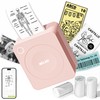 Nelko Sticker Printer, PM230 Print Pod Mini Bluetooth Portabel Sticker