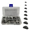 Pack of 80 Disc Spring Wedges Assortment 3-4-5-6 mm Disc