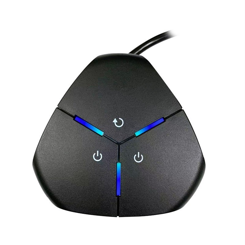 PC Power Button Easy Operation Small Lightweight Durable ABS Glossy