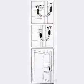 Anti-Crash Door Handles Rope Door Handle Protectors Rope Decorative Doorstop