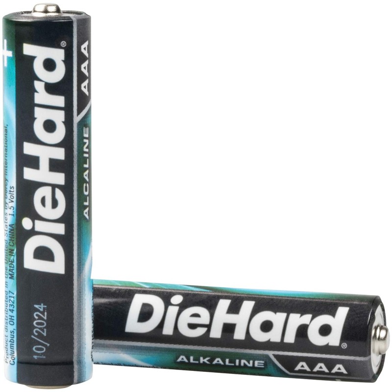 Diehard Long Lasting Alkaline Batteries AAA - 16 Pack