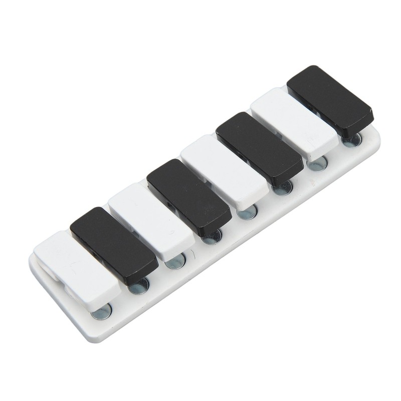 Piano Key Haptic Clicker Toy Zinc Alloy Adult Office Portable