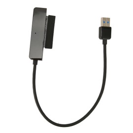 USB3.0 to SATA Converter Professional Plug and Play USB 3.0 to 2.5 Inch SATA Hard Drive Adapter for Windows for OS X for Linux Black