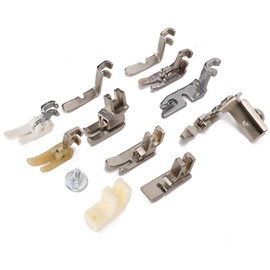 Fdit Juego de prensatelas para máquina de Coser Profesional Kit de máquina de Coser Vintage Universal para el hogar para Brother, Babylock, Singer y Otras máquinas de Coser