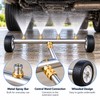 2-in-1 Undercarriage Pressure Washer Kit with Extension Wands – 4000